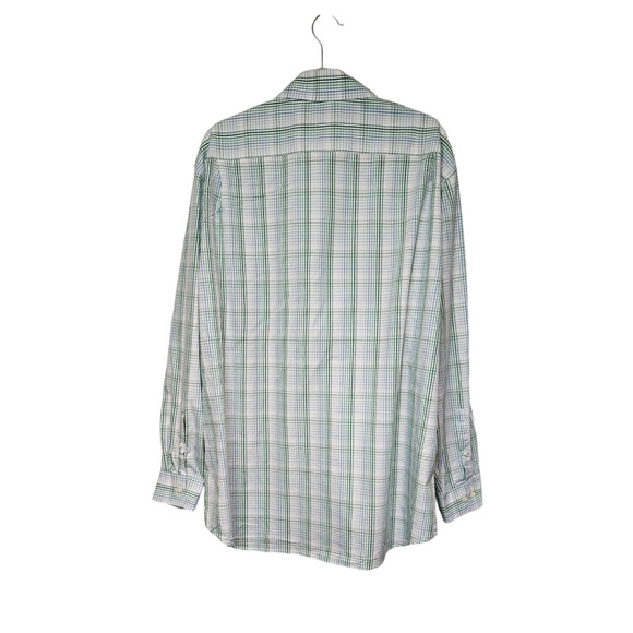 Apt.9 Button Down Long Sleeve Plaid Green Shirt Size XXL - Picture 2 of 6